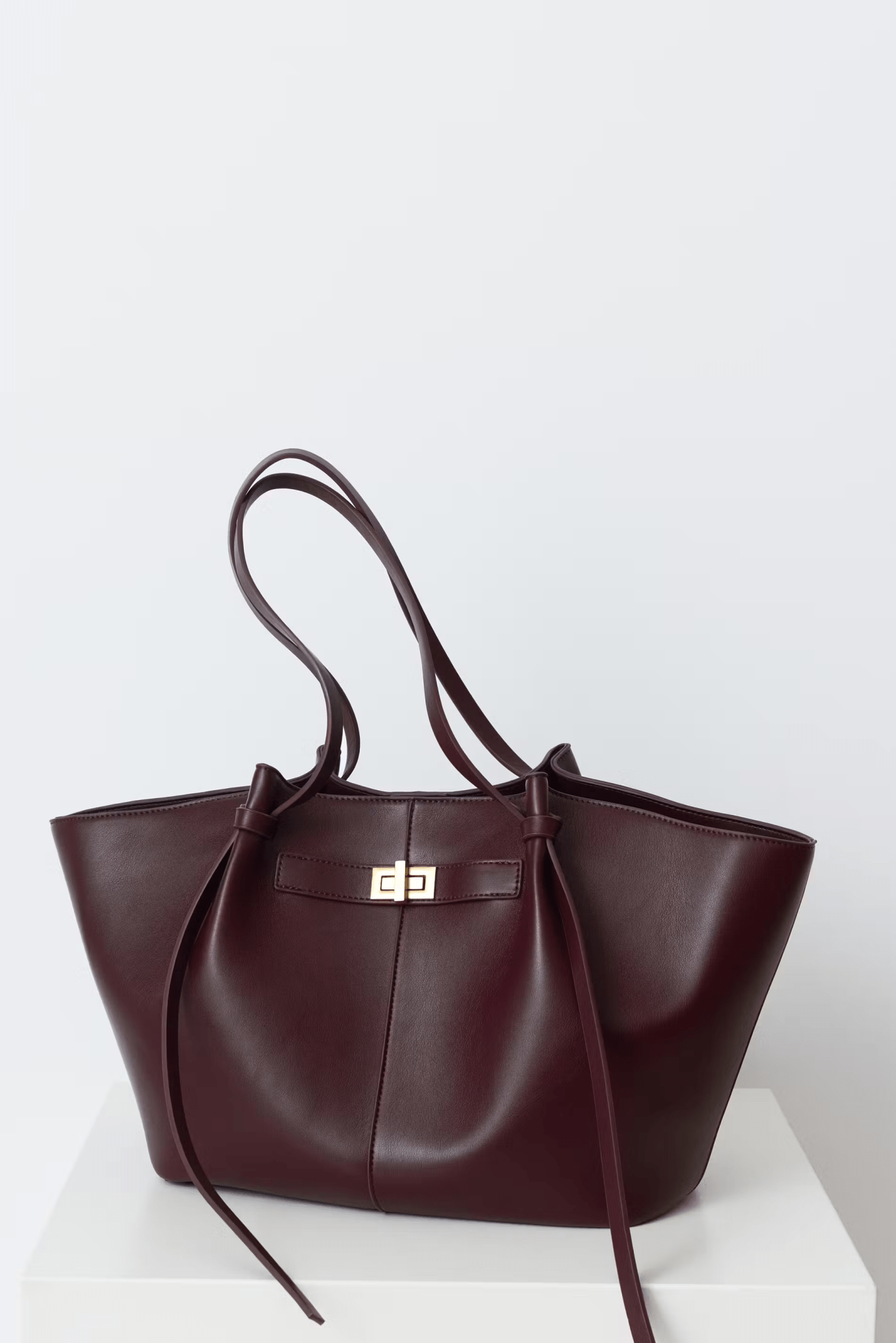 SEAME - Gerda Shopper Bag Burgundy Regular