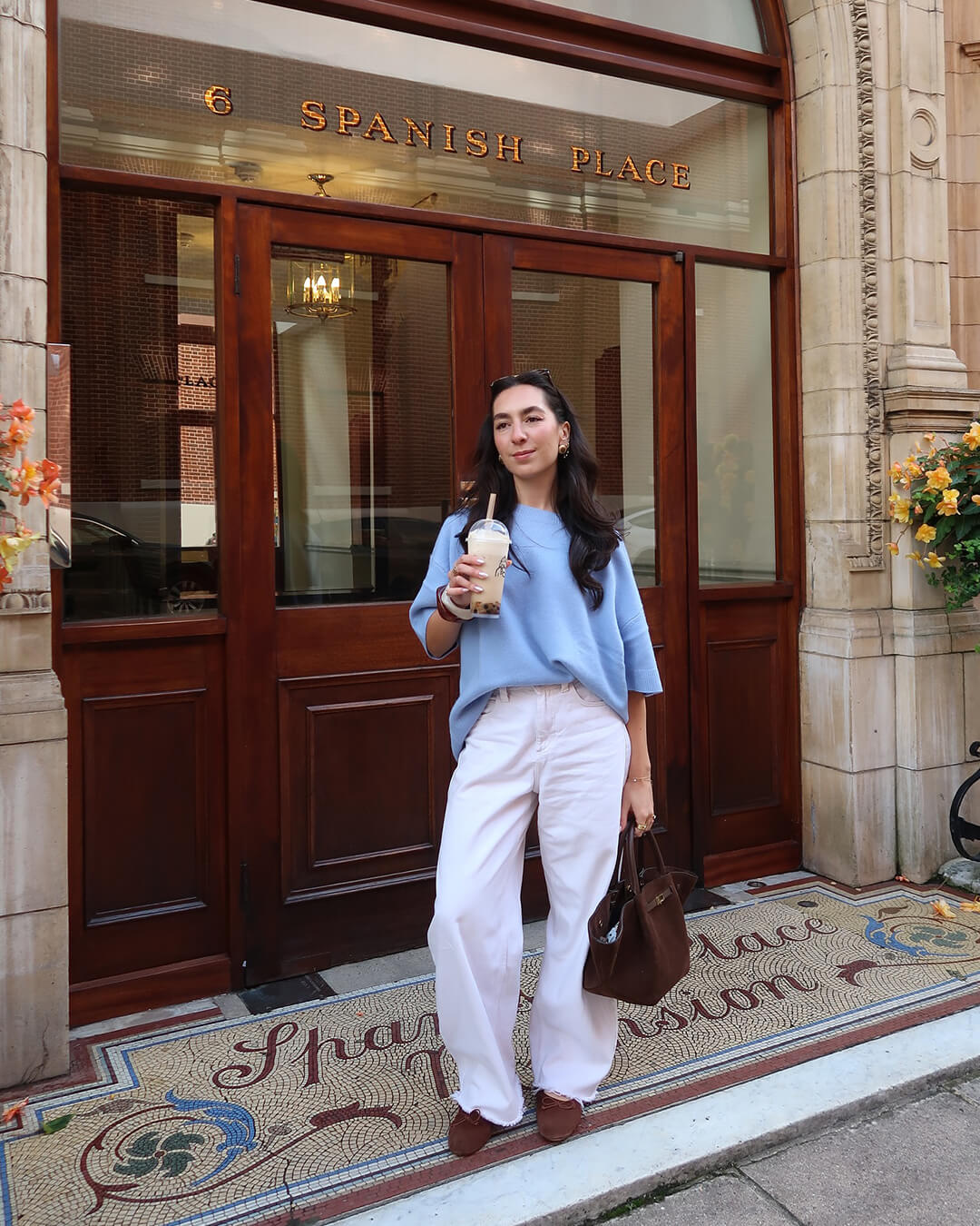 SEAME - Mathilde Suede Bag Light Brown