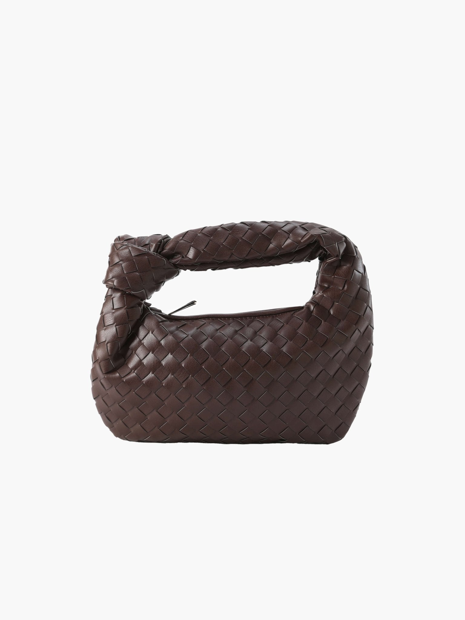 SOERA Woven bag mini - Handbags - DBAD2-QK389008 coffee